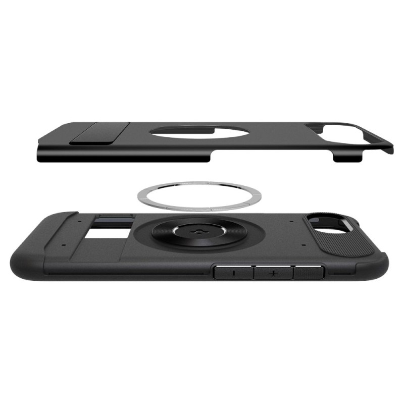 SPIGEN Slim Armor Mag MagSafe за iPhone 16e / 17e Black - SPIGEN Slim Armor Mag MagSafe за iPhone 16e / 17e Black - 8809971239592-ACS09129