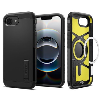 SPIGEN TOUGH ARMOR MagSafe iPhone 16E / 17E Black (ACS09137)