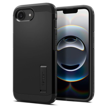 SPIGEN TOUGH ARMOR MagSafe iPhone 16E / 17E Black (ACS09137) SPIGEN TOUGH ARMOR MagSafe iPhone 16E / 17E Black (ACS09137)