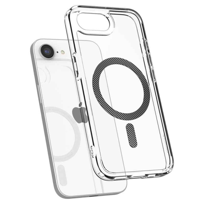 Spigen Ultra Hybrid MagSafe за iPhone 16e / 17e Carbon Fiber (ACS09140) - 8809971239707-ACS09140