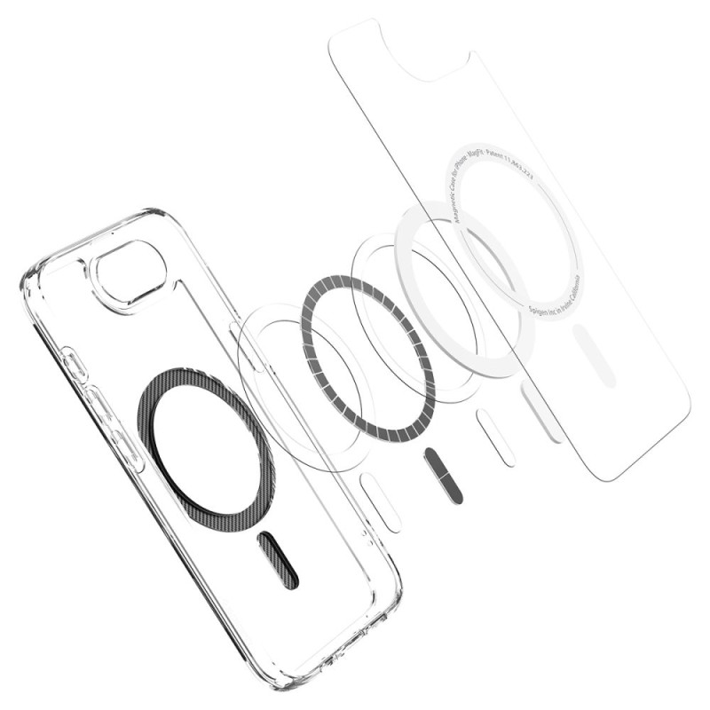 Spigen Ultra Hybrid MagSafe за iPhone 16e / 17e Carbon Fiber (ACS09140) - 8809971239707-ACS09140
