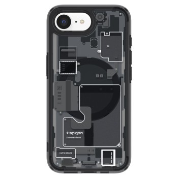 Spigen Ultra Hybrid Mag MagSafe за iPhone 16E / 17E „Zero One Black“