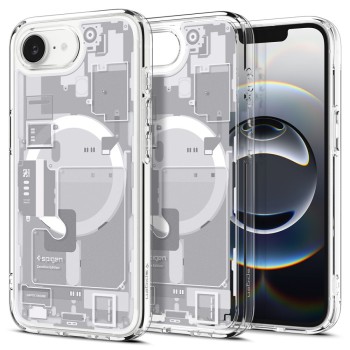 Spigen Ultra Hybrid MagSafe кейс за iPhone 16E / 17E ZERO ONE WHITE (ACS09142)