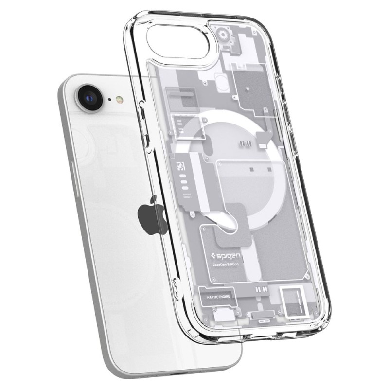 Spigen Ultra Hybrid MagSafe кейс за iPhone 16E / 17E ZERO ONE WHITE (ACS09142) - 8809971239721-ACS09142