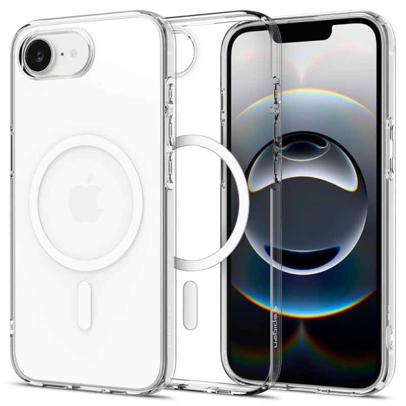 Spigen Liquid Crystal MagSafe кейс за iPhone 16e / 17e (прозрачен) - Spigen Liquid Crystal MagSafe кейс за iPhone 16e / 17e (прозрачен) - 8809971239806-ACS09150