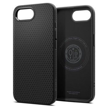 Spigen Liquid Air MagSafe кейс за iPhone 16E / 17E (Matte Black) Spigen Liquid Air MagSafe кейс за iPhone 16E / 17E (Matte Black)