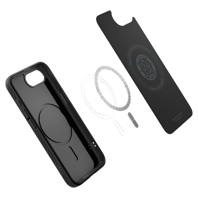 Spigen Liquid Air MagSafe кейс за iPhone 16E / 17E (Matte Black) - Spigen Liquid Air MagSafe кейс за iPhone 16E / 17E (Matte Black) - 8809971239813-ACS09151