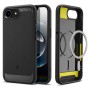SPIGEN Rugged Armor Mag Magsafe за iPhone 16e / 17e, матово черно