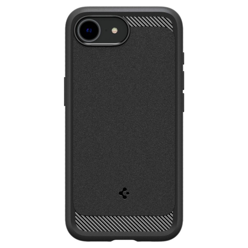 SPIGEN Rugged Armor Mag Magsafe за iPhone 16e / 17e, матово черно - SPIGEN Rugged Armor Mag Magsafe за iPhone 16e / 17e, матово черно - 8809971239820-ACS09152