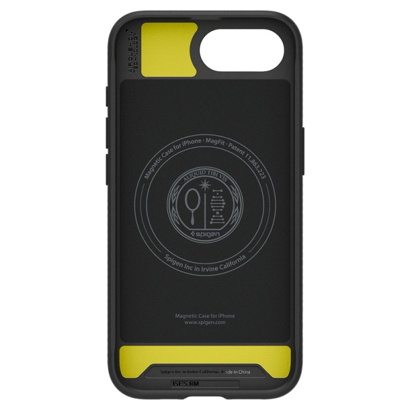 SPIGEN Rugged Armor Mag Magsafe за iPhone 16e / 17e, матово черно - SPIGEN Rugged Armor Mag Magsafe за iPhone 16e / 17e, матово черно - 8809971239820-ACS09152