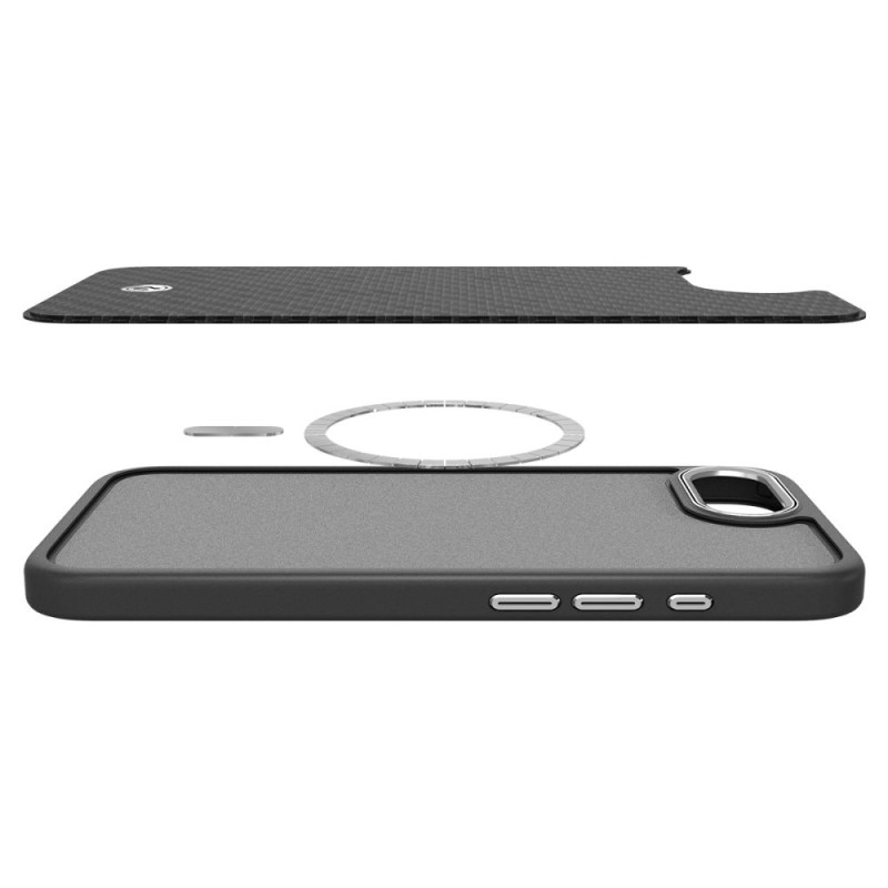 SPIGEN ENZO ARAMID MAG MAGSAFE за iPhone 16e / 17e (Matte Black) - 8809971239837-ACS09153