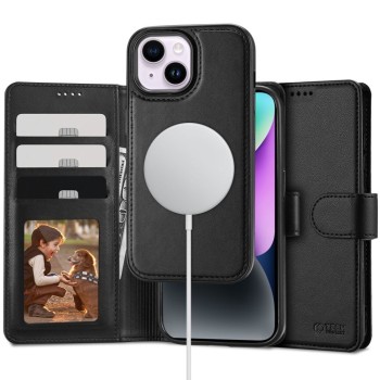 Tech-Protect Wallet Magsafe за iPhone 15 (черен)