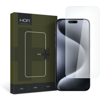 Hofi Glass Pro+ закалено стъкло за iPhone 15 (Clear)