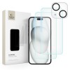Tech-Protect Supreme комплект 3 броя закалени стъкла за iPhone 15 (прозрачни) - 9319456604696