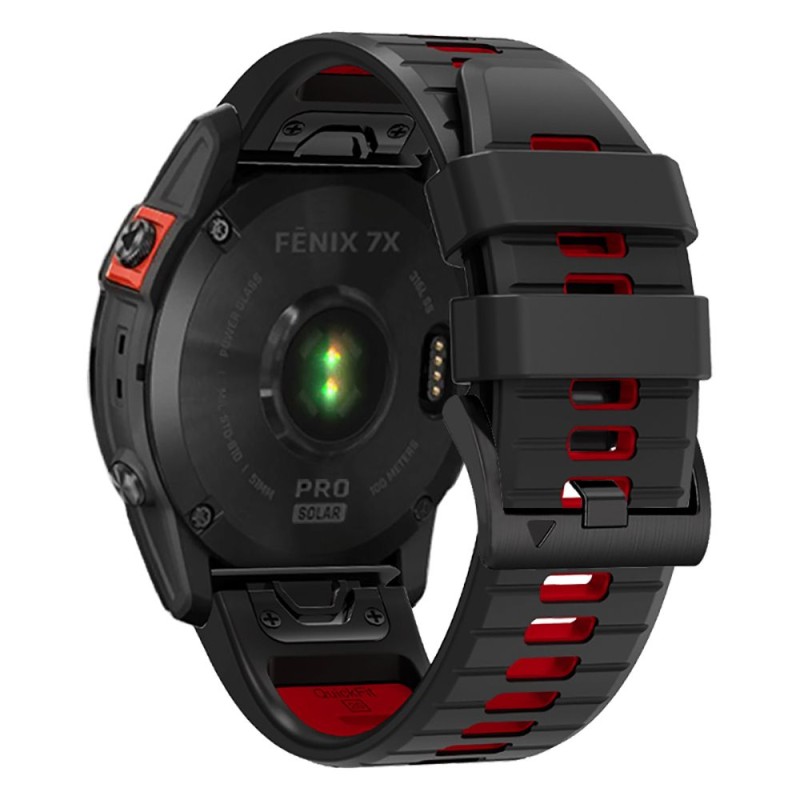 TECH-PROTECT ICONBAND PRO Garmin FENIX 5X / 5X Plus / 6X / 6X Pro / 7X / 8 / 8 Pro (51 мм) Черен/Червен - 9319456605082