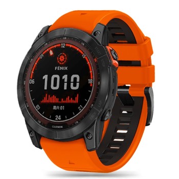 TECH-PROTECT ICONBAND PRO за Garmin FENIX 5X / 5X PLUS / 6X / 6X PRO / 7X / 8 / 8 PRO (51 мм) оранжево/черно