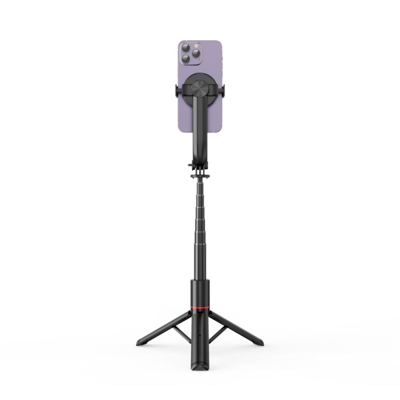 Tech-Protect L04S Magsafe Bluetooth selfie stick с трипод, черен - 9319456605471