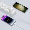 TECH-PROTECT C35W двупортово мрежово зарядно PD 35W + USB-C кабел 100 см (бяло) - TECH-PROTECT C35W двупортово мрежово зарядно PD 35W + USB-C кабел 100 см (бяло) - 9319456605570