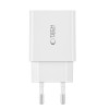 Tech-Protect C35W двупортово мрежово зарядно PD 35W + кабел Lightning (бял) - Tech-Protect C35W двупортово мрежово зарядно PD 35W + кабел Lightning (бял) - 9319456605587