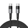 TECH-PROTECT ULTRABOOST USB-C кабел PD 100W / 5A, 300 см, сив - 9319456606058