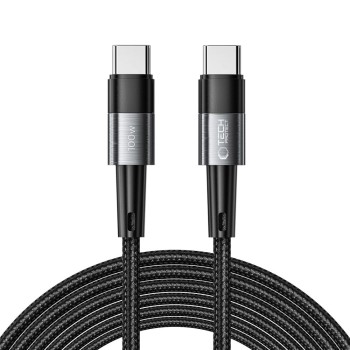 TECH-PROTECT ULTRABOOST USB-C кабел PD 100W / 5A, 300 см, сив