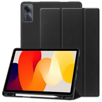 TECH-PROTECT SmartCase Pen калъф с отделение за перо за XIAOMI REDMI Pad SE 11.0, черен
