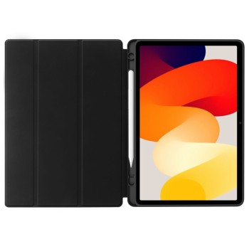 TECH-PROTECT SmartCase Pen калъф с отделение за перо за XIAOMI REDMI Pad SE 11.0, черен