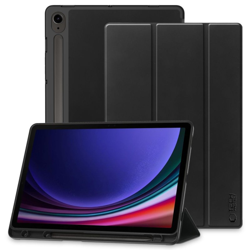 TECH-PROTECT SmartCase Pen за Galaxy Tab (S9 11.0 / S9 FE / S10 FE / S10 Lite 10.9) Черен - 9319456606225