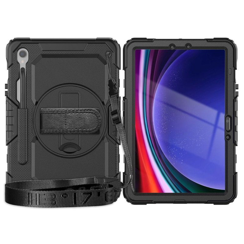 Tech-Protect Solid 2-Set за Samsung Galaxy Tab S9 11.0 / S9 FE / S10 FE / S10 Lite 10.9 (X710, X716B, X510, X516B, X520, X526) Black - 9319456606249