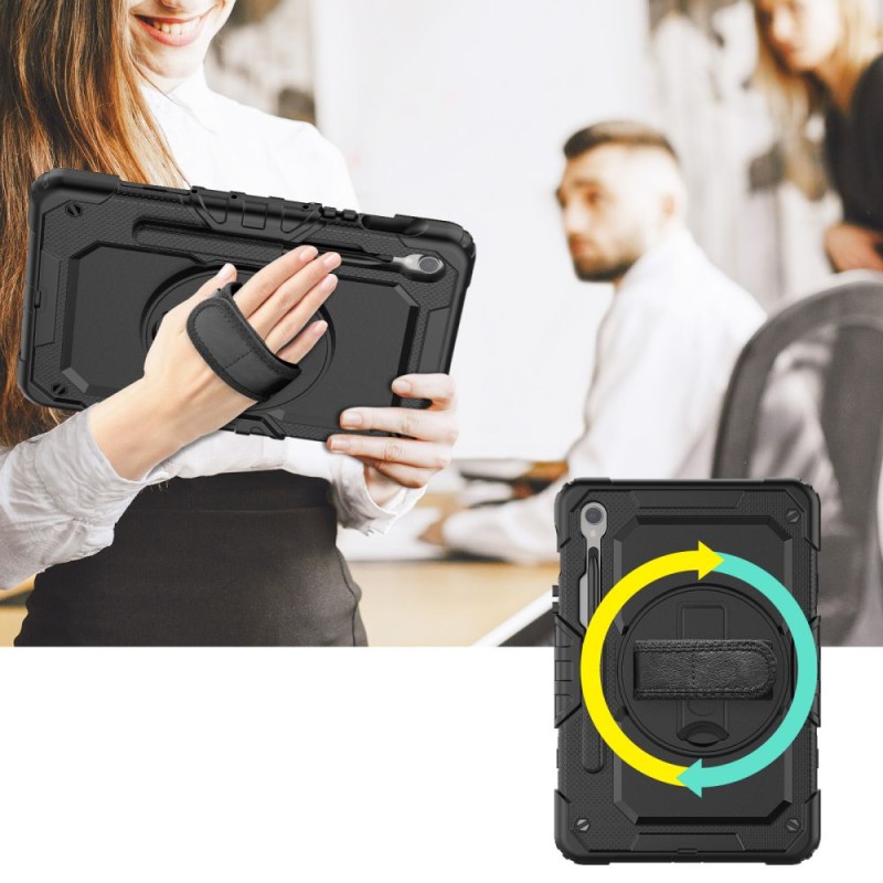 Tech-Protect Solid 2-Set за Samsung Galaxy Tab S9 11.0 / S9 FE / S10 FE / S10 Lite 10.9 (X710, X716B, X510, X516B, X520, X526) Black - 9319456606249
