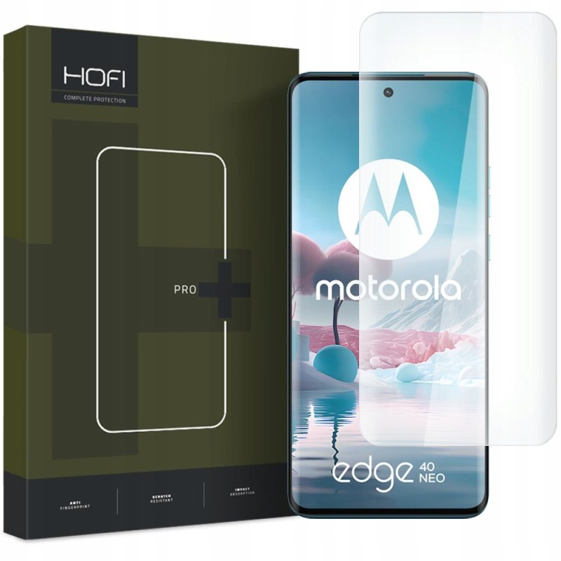 Hofi UV Glass Pro+ закалено стъкло за Motorola Edge 40 Neo (CLEAR) - Hofi UV Glass Pro+ закалено стъкло за Motorola Edge 40 Neo (CLEAR) - 9319456606539