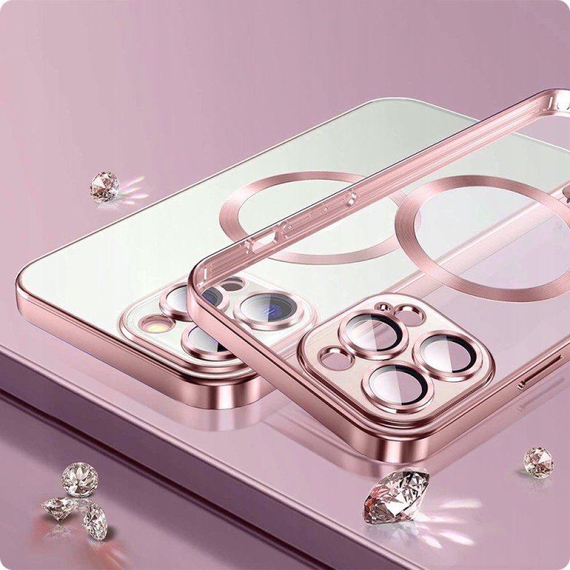 TECH-PROTECT MagShine Magsafe за iPhone 15, sky blue - TECH-PROTECT MagShine Magsafe за iPhone 15, sky blue - 9319456606652