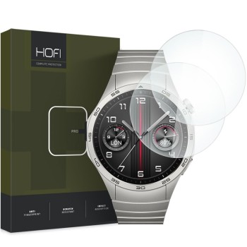 Hofi Glass Pro+ закалено стъкло за Huawei Watch GT 4 (46 mm), 2 бр. (CLEAR)