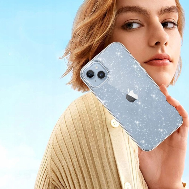 TECH-PROTECT FLEXAIR HYBRID GALAXY S23 FE GLITTER - 9319456607031