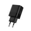 TECH-PROTECT C20W двупортово мрежово зарядно PD 20W, черно - TECH-PROTECT C20W двупортово мрежово зарядно PD 20W, черно - 9319456607284
