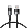 TECH-PROTECT UltraBoost USB-C кабел 66W/6A 50 см сив - TECH-PROTECT UltraBoost USB-C кабел 66W/6A 50 см сив - 9319456607499
