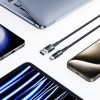 TECH-PROTECT UltraBoost USB-C кабел 66W/6A 50 см сив - TECH-PROTECT UltraBoost USB-C кабел 66W/6A 50 см сив - 9319456607499