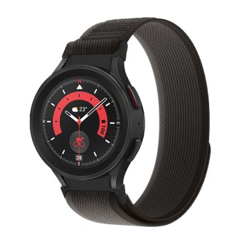 TECH-PROTECT НАЙЛОНОВА КАИШКА ЗА SAMSUNG GALAXY WATCH 4 / 5 / 5 PRO / 6 / 7 / FE BLACK/ORANGE
