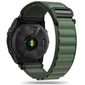 TECH-PROTECT Nylon Pro каишка за Garmin FENIX 5/6/6 Pro/7/8/8 Pro (47 мм) E Military Green