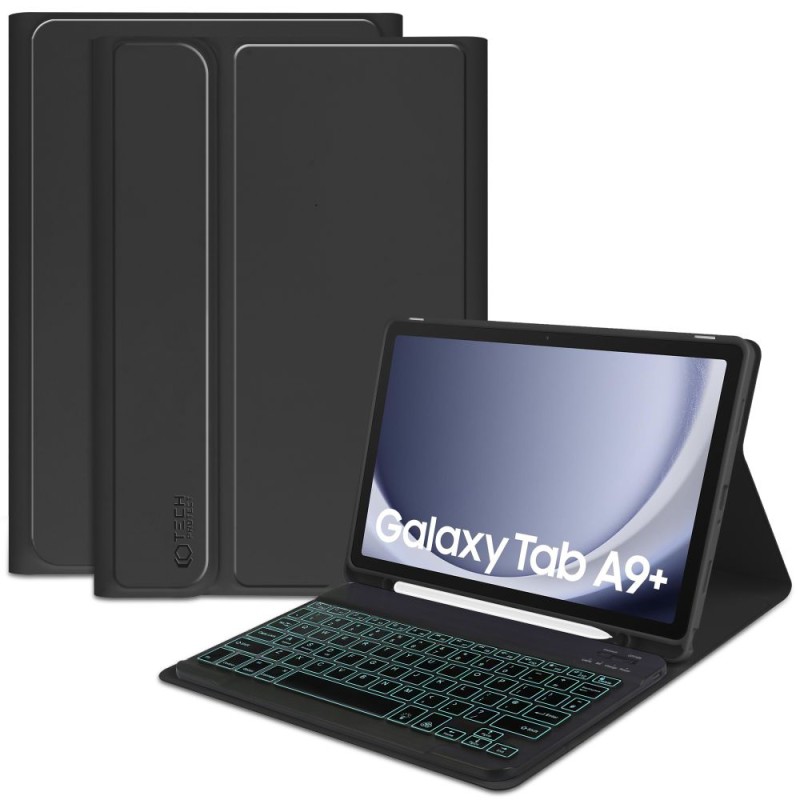 TECH-PROTECT SC Pen + клавиатура за Galaxy Tab A9+ Plus 11.0 (X210 / X215 / X216) черна - TECH-PROTECT SC Pen + клавиатура за Galaxy Tab A9+ Plus 11.0 (X210 / X215 / X216) черна - 9319456607888