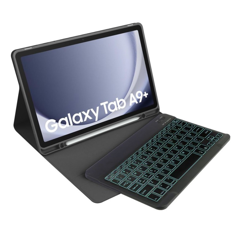 TECH-PROTECT SC Pen + клавиатура за Galaxy Tab A9+ Plus 11.0 (X210 / X215 / X216) черна - TECH-PROTECT SC Pen + клавиатура за Galaxy Tab A9+ Plus 11.0 (X210 / X215 / X216) черна - 9319456607888