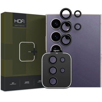HOFI Camring PRO+ протектор за камера за Galaxy S24 Ultra Black (алуминий и стъкло)