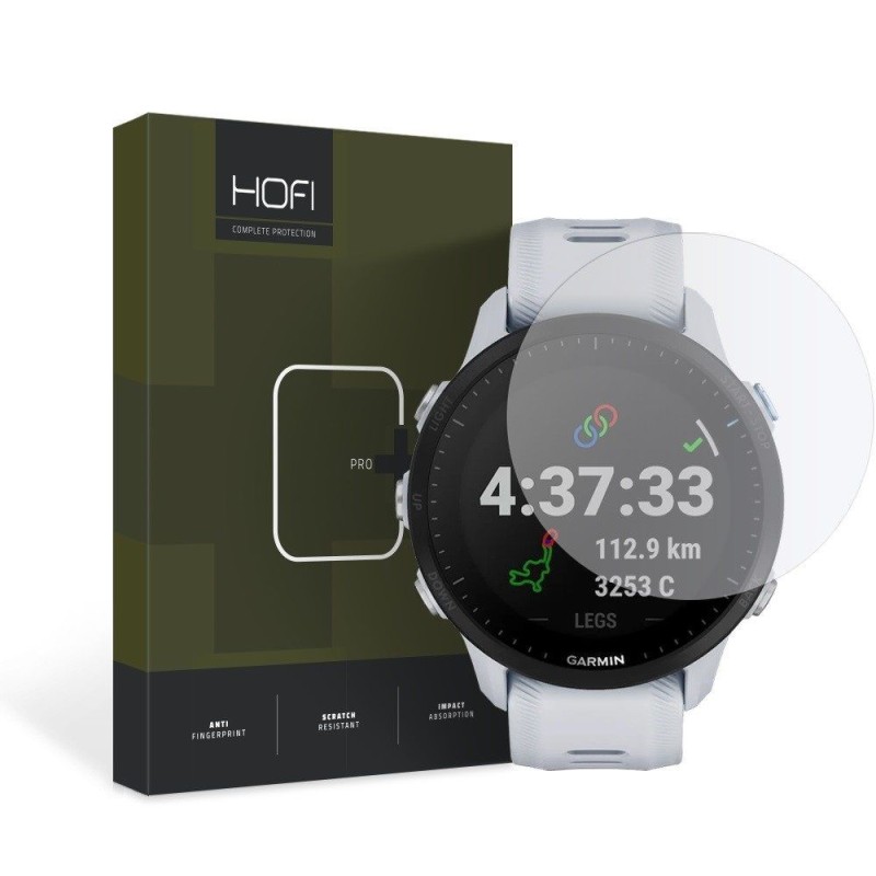 Закалено стъклено протекторно покритие Hofi Glass Pro+ за Garmin Forerunner 955 / 955 Solar (9H) - Закалено стъклено протекторно покритие Hofi Glass Pro+ за Garmin Forerunner 955 / 955 Solar (9H) - 9490713927199
