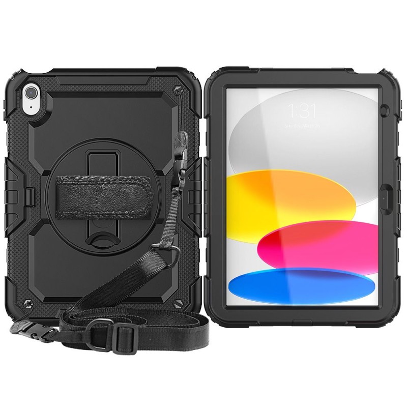 Tech-Protect Solid 2-SET калъф за iPad 10.9” (10/2022) и 11” (11/2025) BLACK - Tech-Protect Solid 2-SET калъф за iPad 10.9” (10/2022) и 11” (11/2025) BLACK - 9490713927670