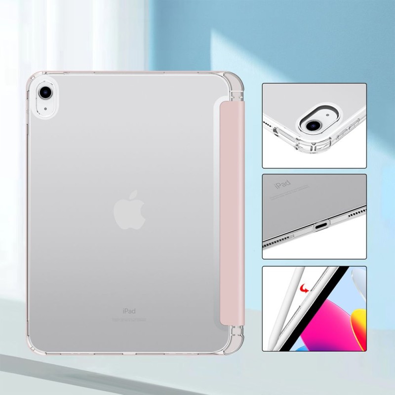 TECH-PROTECT SC Pen Hybrid за iPad 10.9” (10/2022) и 11” (11/2025) розов калъф - TECH-PROTECT SC Pen Hybrid за iPad 10.9” (10/2022) и 11” (11/2025) розов калъф - 9490713927724