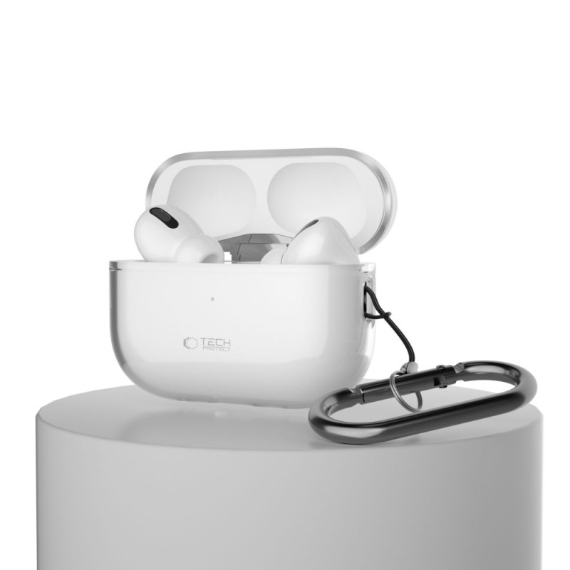 TECH-PROTECT FLEXAIR КАЛЪФ ЗА APPLE AIRPODS PRO 1 / 2 CLEAR - TECH-PROTECT FLEXAIR КАЛЪФ ЗА APPLE AIRPODS PRO 1 / 2 CLEAR - 9490713927892