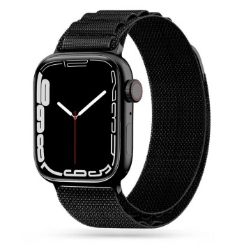 TECH-PROTECT NYLON PRO за Apple Watch 8 / 9 / 10 / 11 / SE / ULTRA (44 / 45 / 46 / 49 мм) черен TECH-PROTECT NYLON PRO за Apple Watch 8 / 9 / 10 / 11 / SE / ULTRA (44 / 45 / 46 / 49 мм) черен
