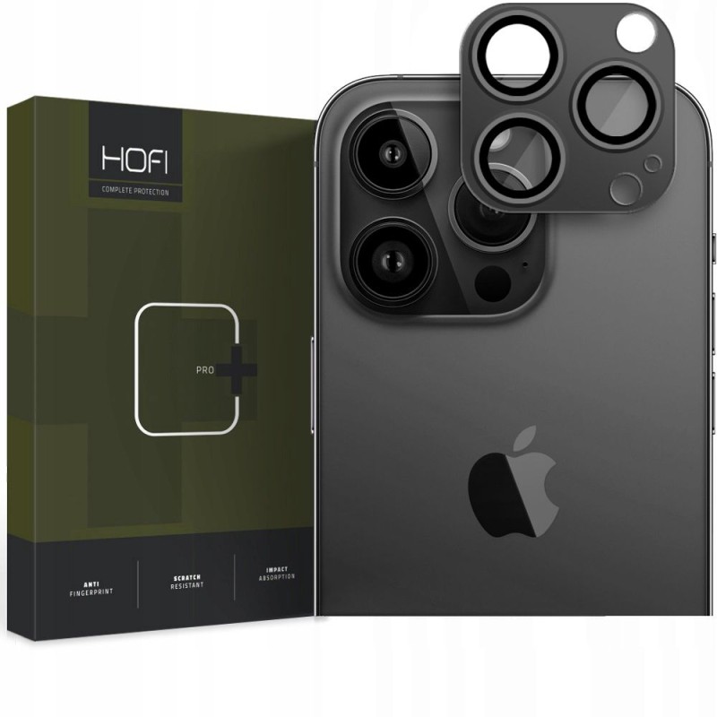 Hofi FullCam Pro+ протектор за камера за iPhone 14 Pro / 14 Pro Max Black - Hofi FullCam Pro+ протектор за камера за iPhone 14 Pro / 14 Pro Max Black - 9490713928677
