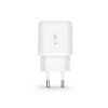 TECH-PROTECT C20W двупортово мрежово зарядно PD 20W + кабел Lightning (100 см), бяло - TECH-PROTECT C20W двупортово мрежово зарядно PD 20W + кабел Lightning (100 см), бяло - 9490713929124