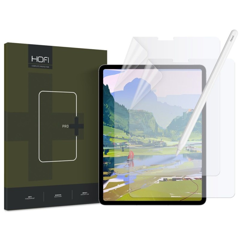 Hofi Paper Pro+ защитно фолио (матово, прозрачно) 2 броя за iPad Air 10.9” и iPad Pro 11” (2020–2022) - Hofi Paper Pro+ защитно фолио (матово, прозрачно) 2 броя за iPad Air 10.9” и iPad Pro 11” (2020–2022) - 9490713929308